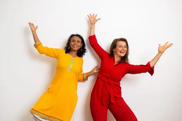 Groupe de participantes lors d'une retraite de méditation